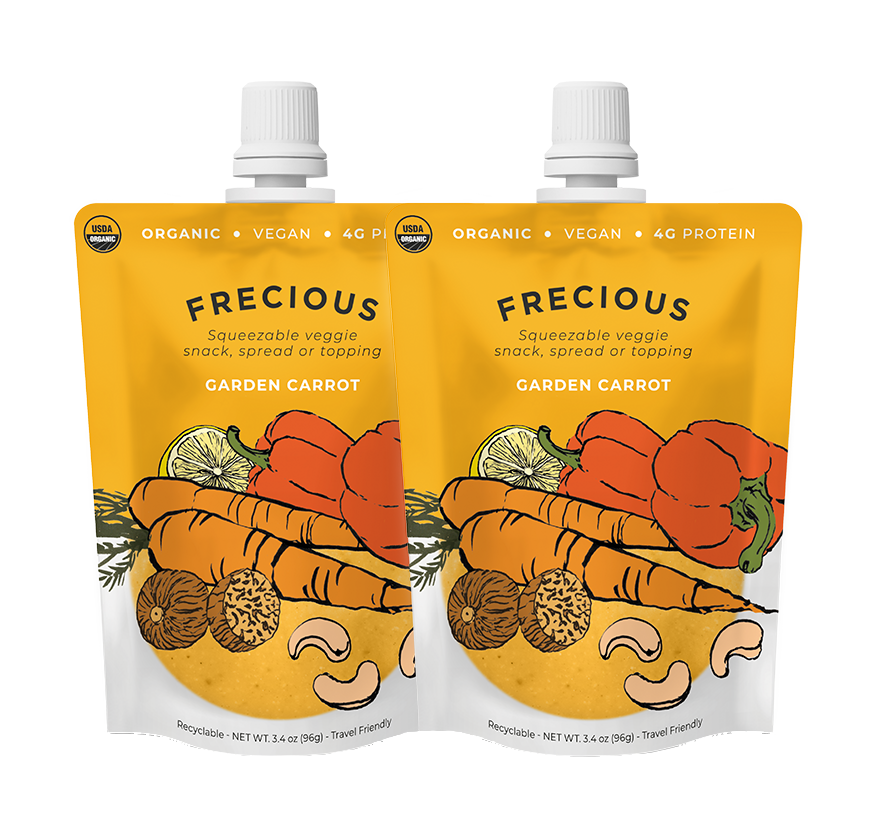 Frecious: healthy snacks made from organic fruits, vegetables and nuts